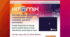 Desktop Screenshot of hitnmix.com